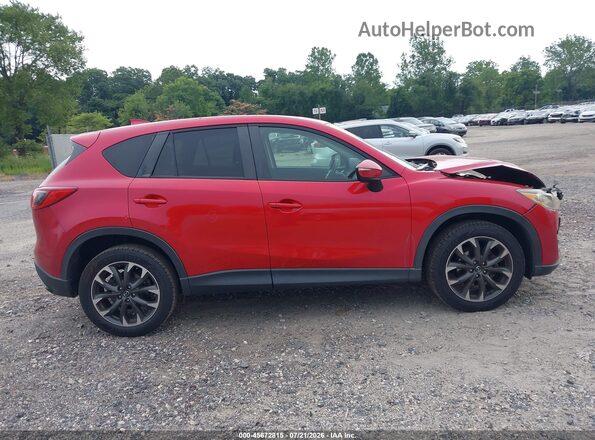 JM3KE4DY0G0619040 2016 MAZDA CX-5 Burgundy Vista interior trasera