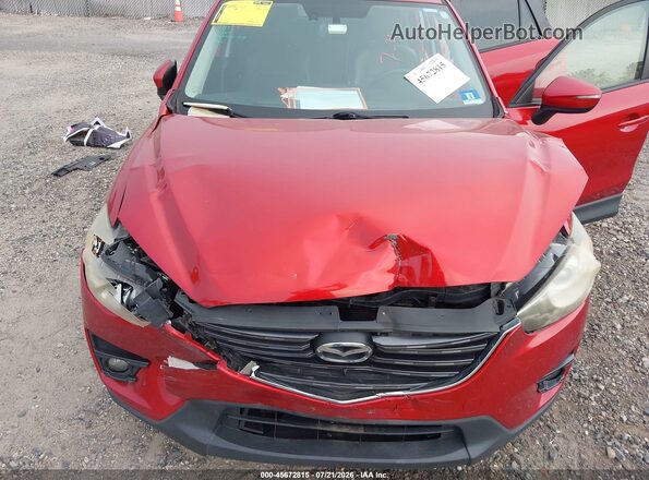 JM3KE4DY0G0619040 2016 MAZDA CX-5 Burgundy Vista frontal