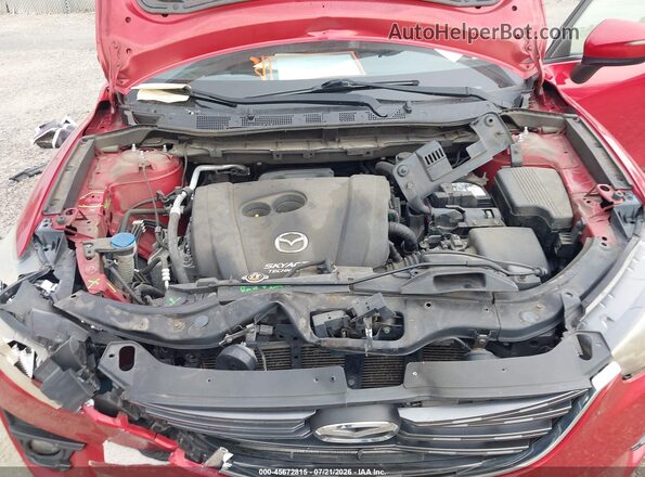 JM3KE4DY0G0619040 2016 MAZDA CX-5 Burgundy Vista trasera