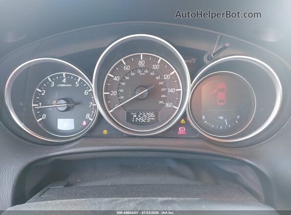 JM3KE4DY0G0713614 2016 MAZDA CX-5 Серебряный Вид задних сидений