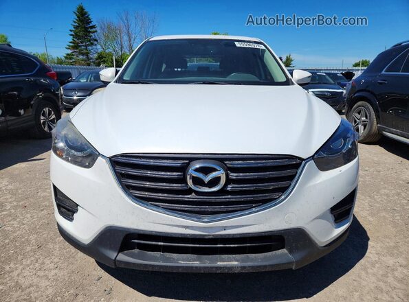 JM3KE4DY0G0804611 2016 MAZDA CX-5 White Вид спереду