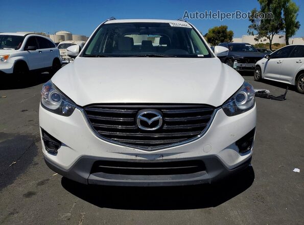 JM3KE4DY0G0839486 2016 MAZDA CX-5 White Widok z przodu