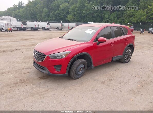 JM3KE4DY1G0652483 2016 MAZDA CX-5 Red Przód lewy