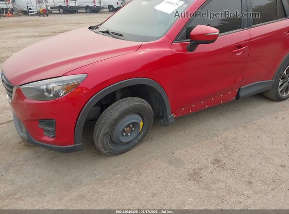 JM3KE4DY1G0652483 2016 MAZDA CX-5 Red Widok z przodu