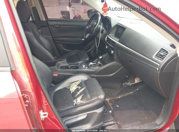 JM3KE4DY1G0652483 2016 MAZDA CX-5 Red Widok wnętrza z przodu