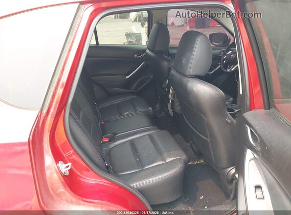 JM3KE4DY1G0652483 2016 MAZDA CX-5 Red Widok naklejki z numerem VIN