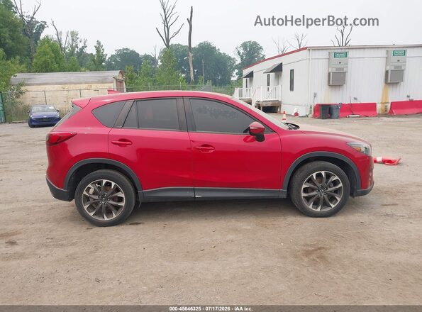 JM3KE4DY1G0652483 2016 MAZDA CX-5 Red Widok wnętrza z tyłu