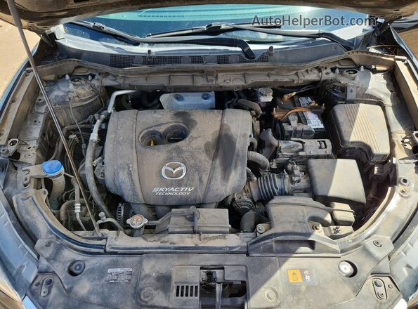 JM3KE4DY1G0748730 2016 MAZDA CX-5 Black Rear interior view