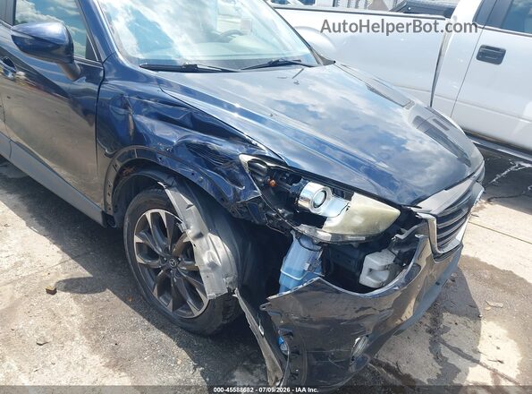 JM3KE4DY1G0778682 2016 MAZDA CX-5 Dark Blue Vista frontal