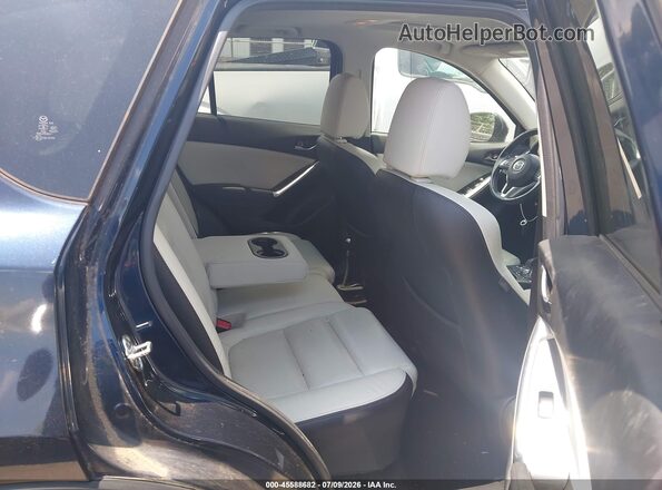 JM3KE4DY1G0778682 2016 MAZDA CX-5 Dark Blue Vista de la etiqueta del VIN