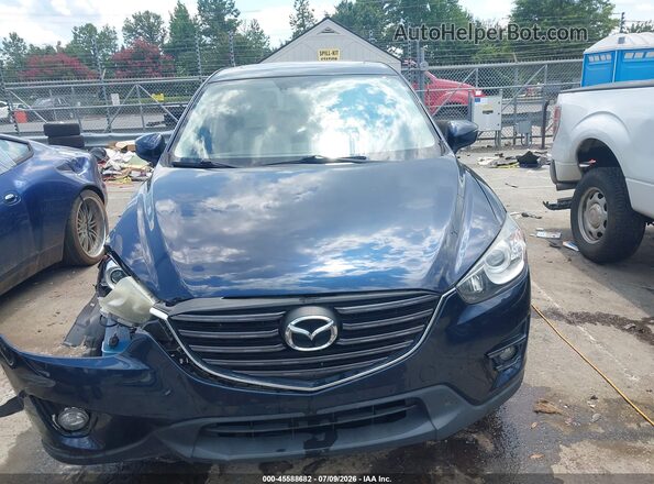 JM3KE4DY1G0778682 2016 MAZDA CX-5 Dark Blue Vista del cuadro de instrumentos