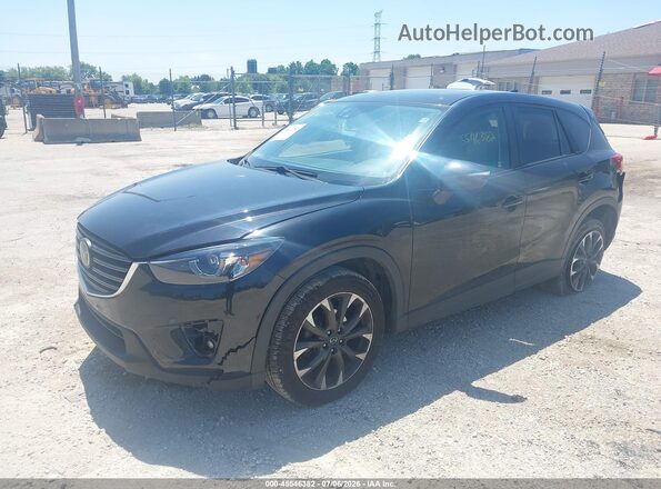 JM3KE4DY1G0917385 2016 MAZDA CX-5 Черный Передняя левая четверть