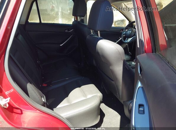 JM3KE4DY2G0615510 2016 MAZDA CX-5 Red Widok naklejki z numerem VIN