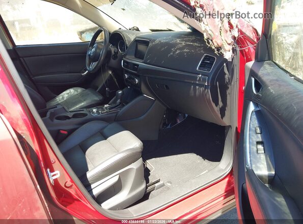 JM3KE4DY2G0615510 2016 MAZDA CX-5 Red Widok wnętrza z przodu