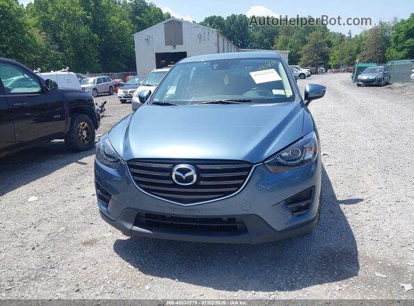 JM3KE4DY2G0680521 2016 MAZDA CX-5 Blue Вид щитка приладів