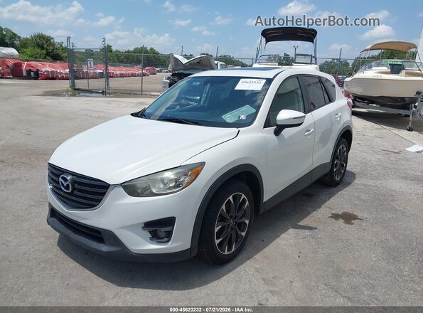 JM3KE4DY2G0713257 2016 MAZDA CX-5 Белый Передняя левая четверть