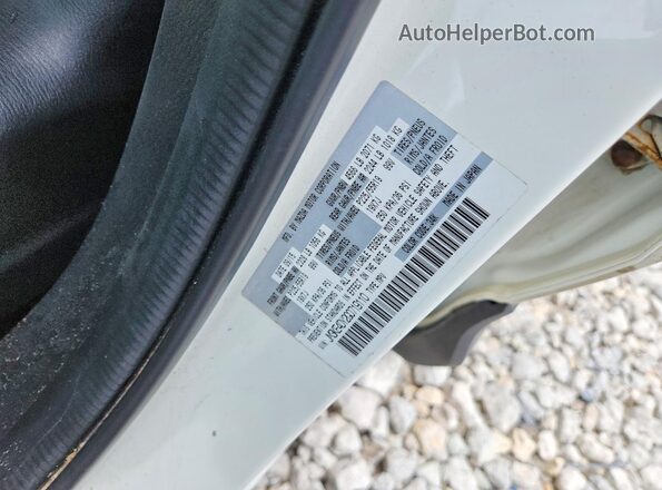 JM3KE4DY2G0719110 2016 MAZDA CX-5 White Vista de la etiqueta del VIN