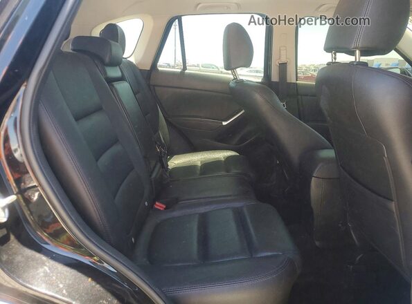 JM3KE4DY2G0726106 2016 MAZDA CX-5 Black უკანა სავარძლების ხედი