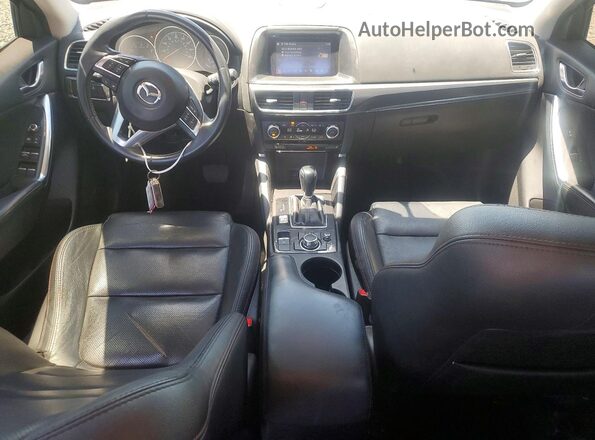 JM3KE4DY2G0726106 2016 MAZDA CX-5 Black წინა პანელის ხედი