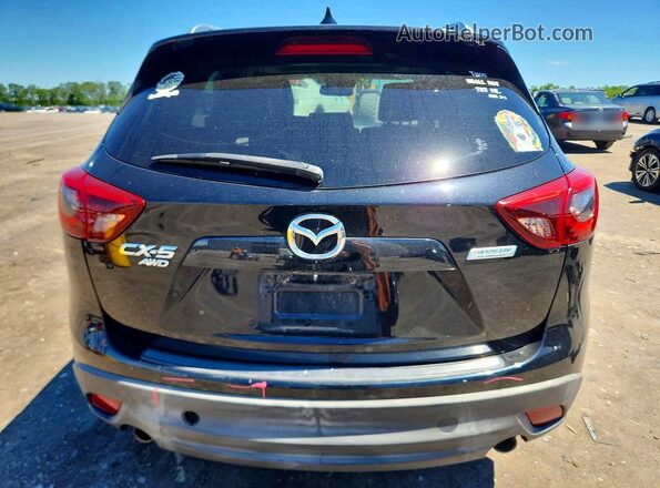 JM3KE4DY2G0728793 2016 MAZDA CX-5 Black Հետևի տեսք