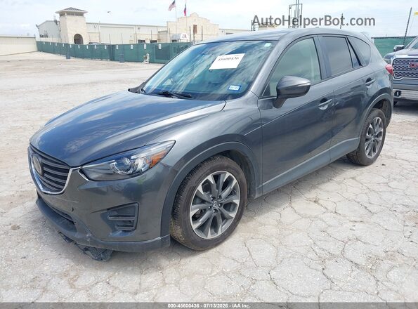 JM3KE4DY2G0797290 2016 MAZDA CX-5 Gray Przód lewy