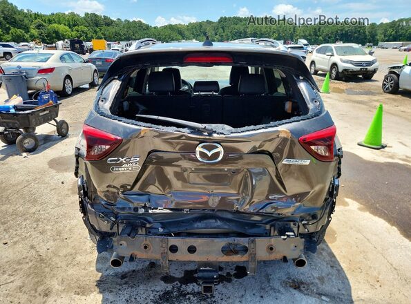 JM3KE4DY2G0868312 2016 MAZDA CX-5 Gray Rear view