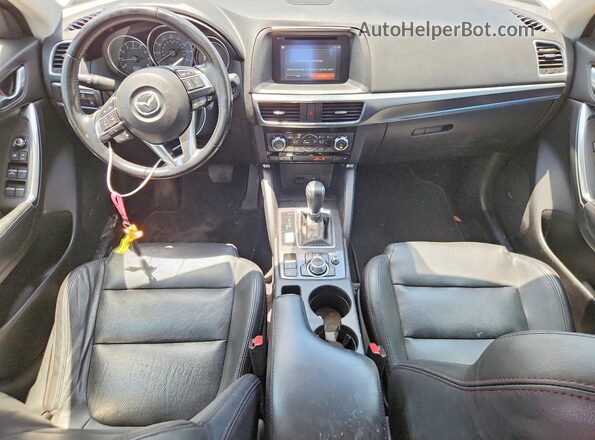 JM3KE4DY2G0868312 2016 MAZDA CX-5 Gray Dashboard view