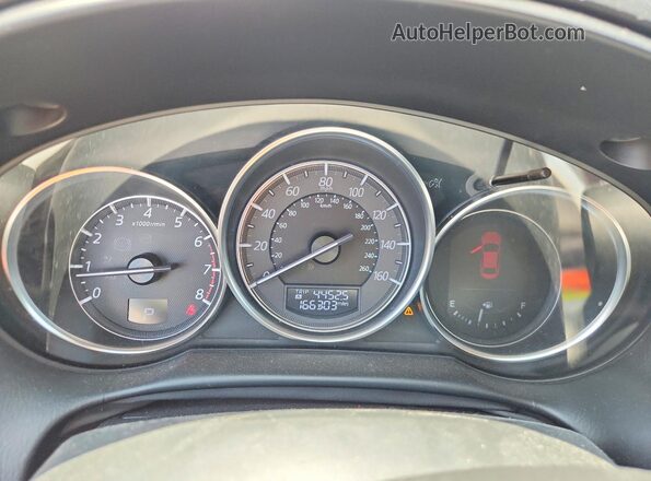 JM3KE4DY2G0868312 2016 MAZDA CX-5 Gray Instrument cluster view