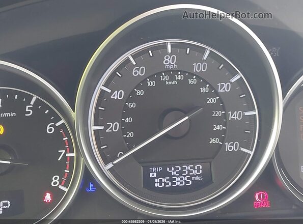 JM3KE4DY2G0913474 2016 MAZDA CX-5 White Vista de los asientos traseros