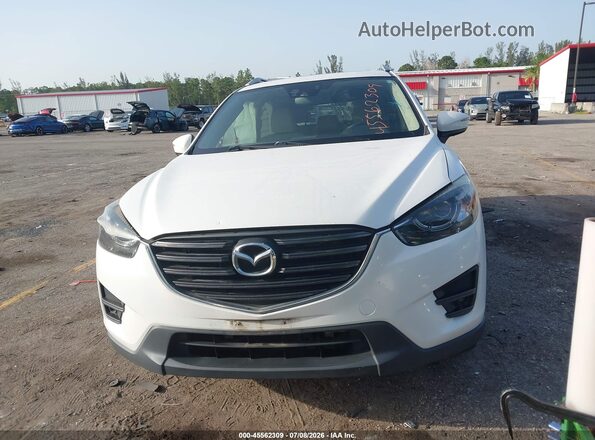 JM3KE4DY2G0913474 2016 MAZDA CX-5 White Vista del cuadro de instrumentos