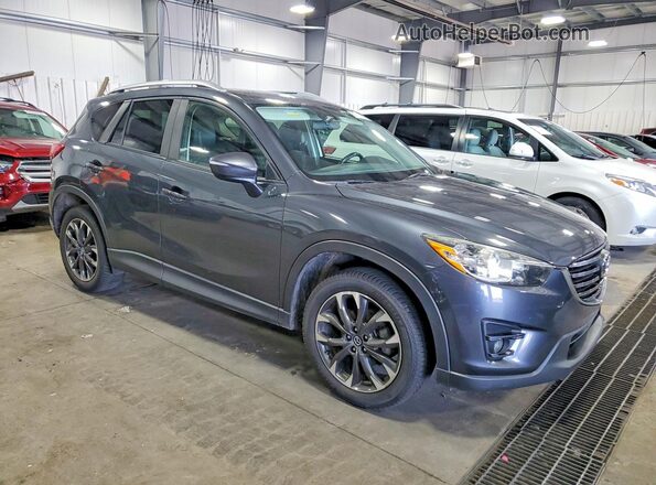 JM3KE4DY3G0791756 2016 MAZDA CX-5 Charcoal Przód prawy