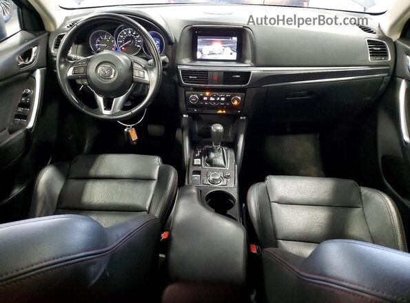 JM3KE4DY3G0791756 2016 MAZDA CX-5 Charcoal Widok deski rozdzielczej