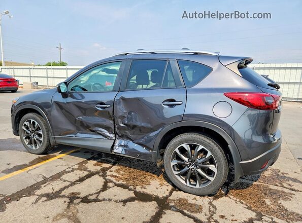 JM3KE4DY3G0907554 2016 MAZDA CX-5 Gray Trasero izquierdo