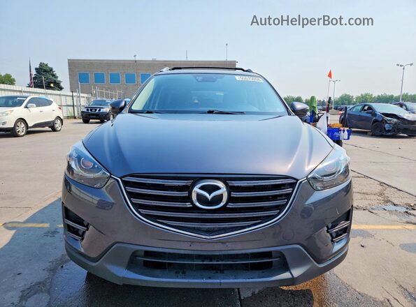 JM3KE4DY3G0907554 2016 MAZDA CX-5 Gray Vista frontal
