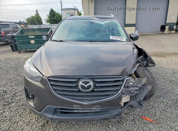 JM3KE4DY3G0909871 2016 MAZDA CX-5 Коричневый Вид спереди