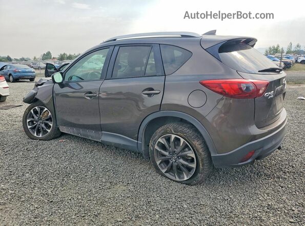JM3KE4DY3G0909871 2016 MAZDA CX-5 Коричневый Задняя левая четверть