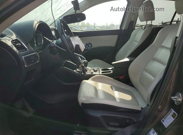 JM3KE4DY3G0909871 2016 MAZDA CX-5 Коричневый Вид салона спереди