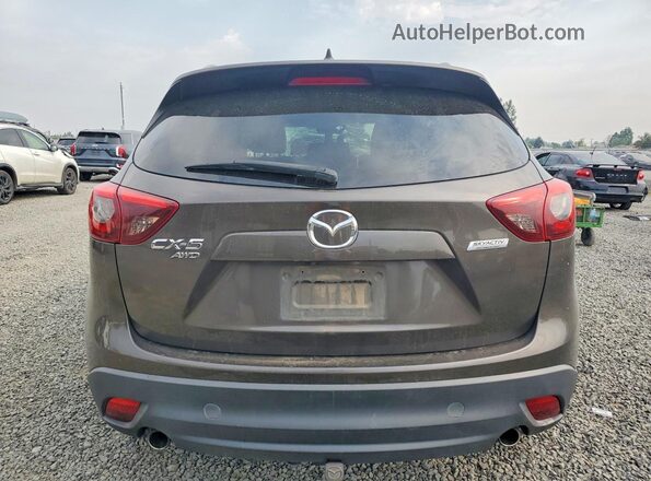 JM3KE4DY3G0909871 2016 MAZDA CX-5 Коричневый Вид сзади