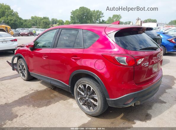 JM3KE4DY4G0735003 2016 MAZDA CX-5 Red Задня ліва чверть