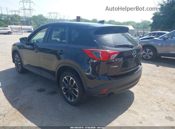 JM3KE4DY4G0738869 2016 MAZDA CX-5 Black Tył lewy