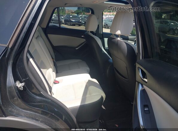 JM3KE4DY4G0738869 2016 MAZDA CX-5 Black Widok naklejki z numerem VIN