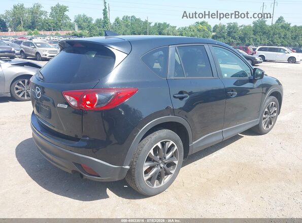 JM3KE4DY4G0738869 2016 MAZDA CX-5 Black Tył prawy