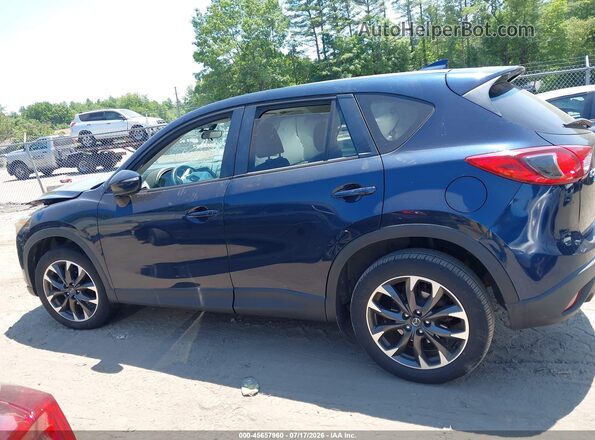 JM3KE4DY4G0780328 2016 MAZDA CX-5 Black ხელსაწყოთა პანელის ხედი