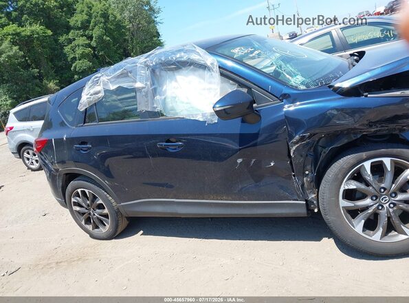 JM3KE4DY4G0780328 2016 MAZDA CX-5 Black წინა პანელის ხედი