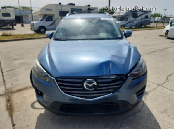 JM3KE4DY4G0795105 2016 MAZDA CX-5 Blue Դիմացի տեսք