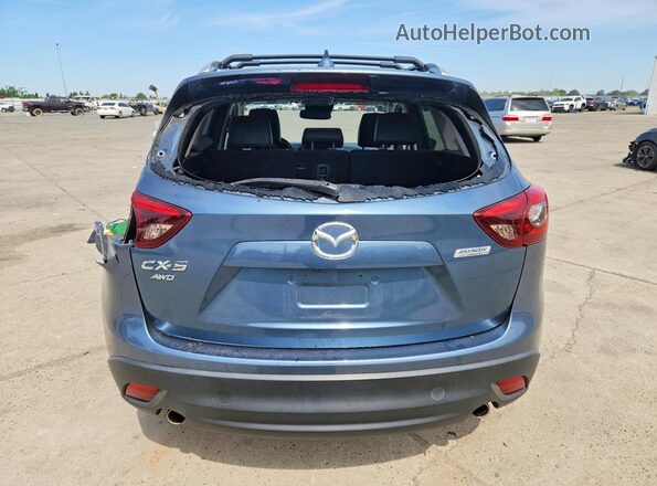 JM3KE4DY4G0795105 2016 MAZDA CX-5 Blue Հետևի տեսք