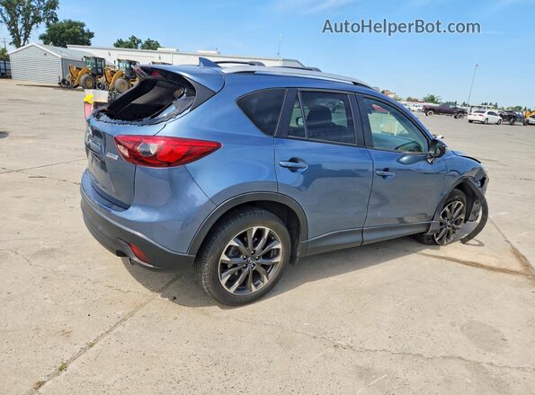 JM3KE4DY4G0795105 2016 MAZDA CX-5 Blue Հետևի աջ