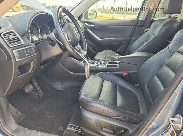 JM3KE4DY4G0795105 2016 MAZDA CX-5 Blue Սալոնի դիմացի տեսք