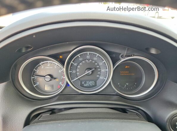 JM3KE4DY4G0795105 2016 MAZDA CX-5 Blue Սարքավորումների վահանակի տեսք