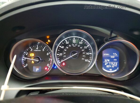 JM3KE4DY4G0846263 2016 MAZDA CX-5 Угольный Вид щитка приборов